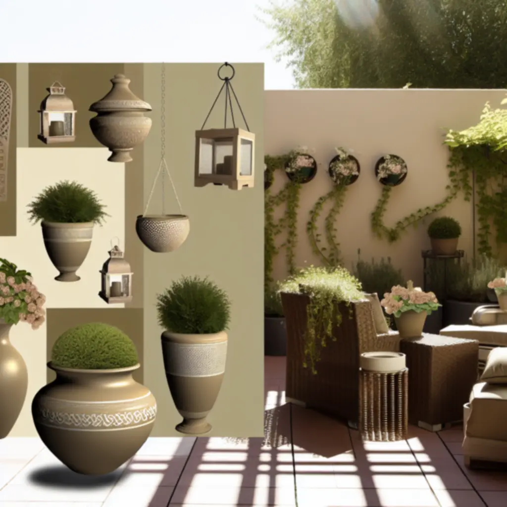 Stylowa aranżacja ogrodu z dopasowaną kolekcją roślin i dodatków